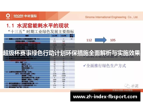 超级杯赛事绿色行动计划环保措施全面解析与实施效果